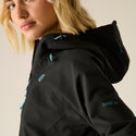 Dare 2b Women's Torrek III Black breathable waterproof shell jacket for walking