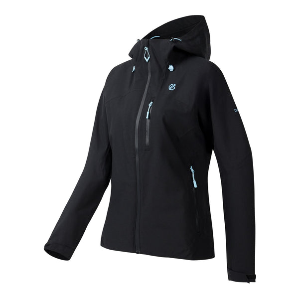 Ladies Torrek III Black waterproof hiking jacket with 35K weather protection