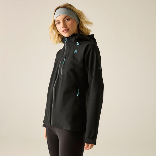 Ladies Torrek III Black waterproof hiking jacket with 35K weather protection