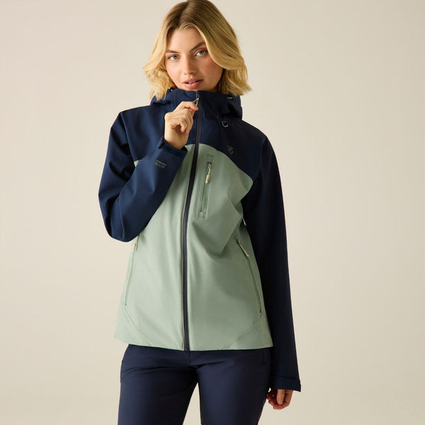 Dare 2b Women's Torrek III Waterproof Jacket Glacier with premium ARED 35K protection