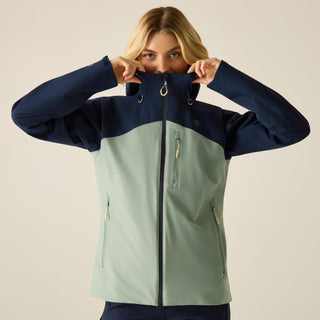 Dare 2b Women's Torrek III Waterproof Jacket Glacier with premium ARED 35K protection