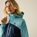 Dare 2b Women's Torrek III Navy outdoor jacket with breathable weather protection