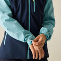 Dare 2b Women's Torrek III Waterproof Hiking Jacket featuring ARED 35K waterproof technology, windproof protection and AEP Kinematics stretch comfort for mountain walking and outdoor adventures