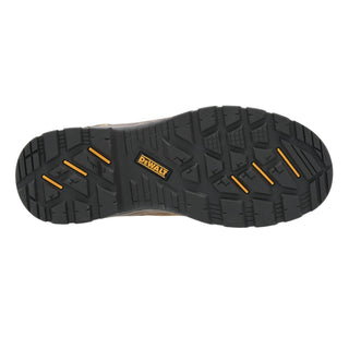 DeWalt Foundry Gunsmoke safety boot outsole showing rugged tread and ladder grip design