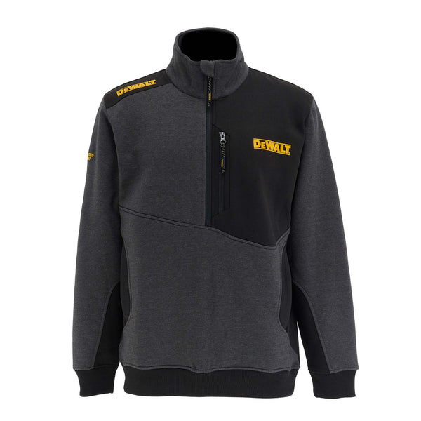 DeWalt Redland Utility 1/4 Zip 300gsm Front View
