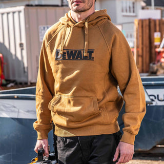 DeWalt Shellback Heavyweight Hoody On Site - Borderland Muff