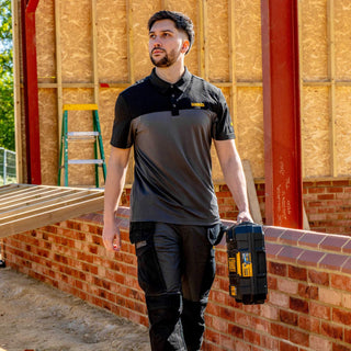 DeWalt Skyrock Polo Shirt Workwear Lifestyle View