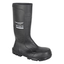 Dunlop Work-It S5 Safety Wellington Boots Black | Steel Toe Work Wellies Ireland - Borderland Muff