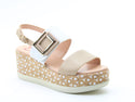 Heavenly Feet Morven Sandals Ireland | Vegan Wedge Sandals - Borderland Muff