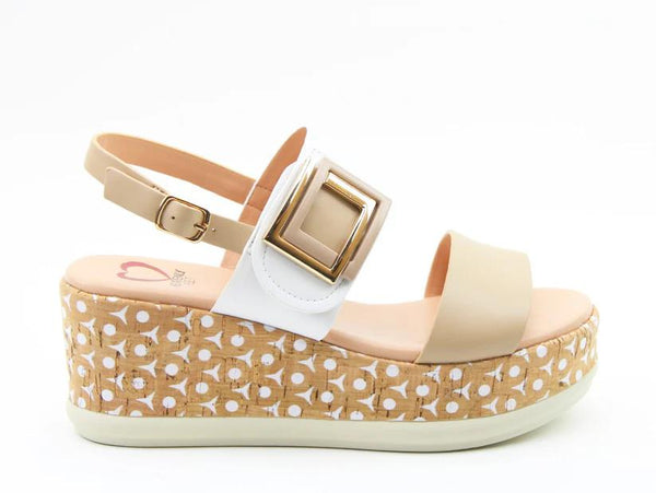 Heavenly Feet Morven Sandals Ireland | Vegan Wedge Sandals - Borderland Muff