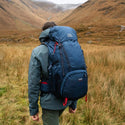 Highlander IVAR 50L Rucksack | Lightweight Hiking Backpack with Rain Cover