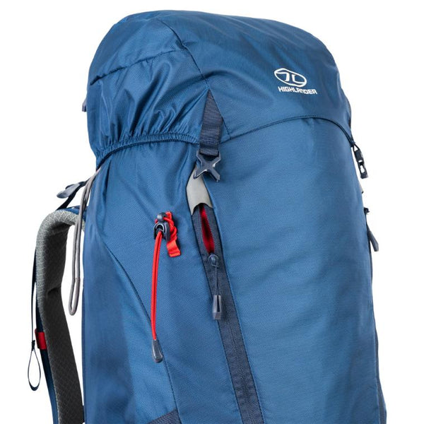 Highlander IVAR 50L Rucksack | Lightweight Hiking Backpack with Rain Cover