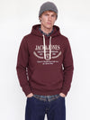 Jack & Jones Frederiksberg Men's Relaxed Fit Hoodie - Borderland Muff