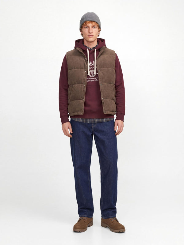 Jack & Jones Frederiksberg Men's Relaxed Fit Hoodie - Borderland Muff