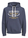 Jack & Jones Frederiksberg Men's Relaxed Fit Hoodie - Borderland Muff