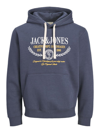 Jack & Jones Frederiksberg Men's Relaxed Fit Hoodie - Borderland Muff