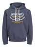 Jack & Jones Frederiksberg Men's Relaxed Fit Hoodie - Borderland Muff