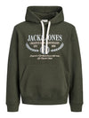 Jack & Jones Frederiksberg Men's Relaxed Fit Hoodie - Borderland Muff