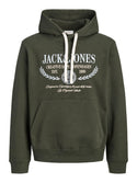 Jack & Jones Frederiksberg Men's Relaxed Fit Hoodie - Borderland Muff
