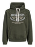 Jack & Jones Frederiksberg Men's Relaxed Fit Hoodie - Borderland Muff