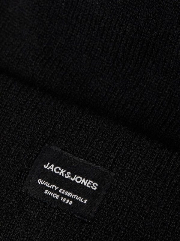 Jack & Jones JACDNA Recycled Knit Beanie – Unisex Winter Hat - Borderland Muff