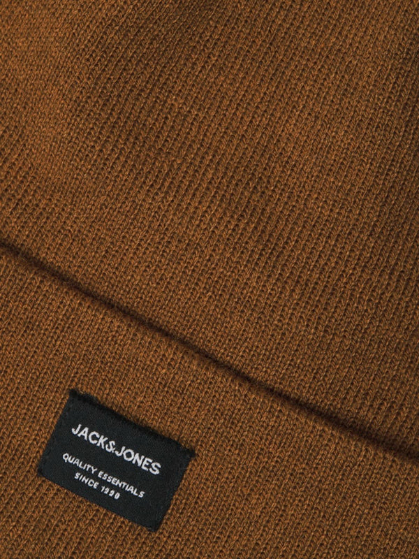 Jack & Jones JACDNA Recycled Knit Beanie – Unisex Winter Hat - Borderland Muff