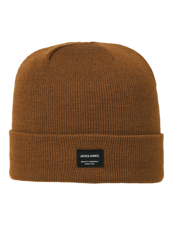 Jack & Jones JACDNA Recycled Knit Beanie – Unisex Winter Hat - Borderland Muff