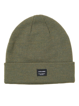 Jack & Jones JACDNA Recycled Knit Beanie – Unisex Winter Hat - Borderland Muff