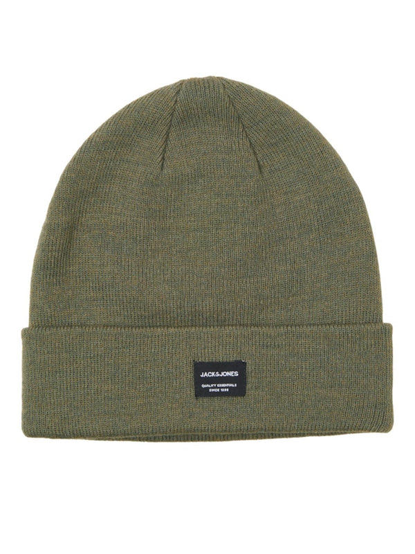 Jack & Jones JACDNA Recycled Knit Beanie – Unisex Winter Hat - Borderland Muff