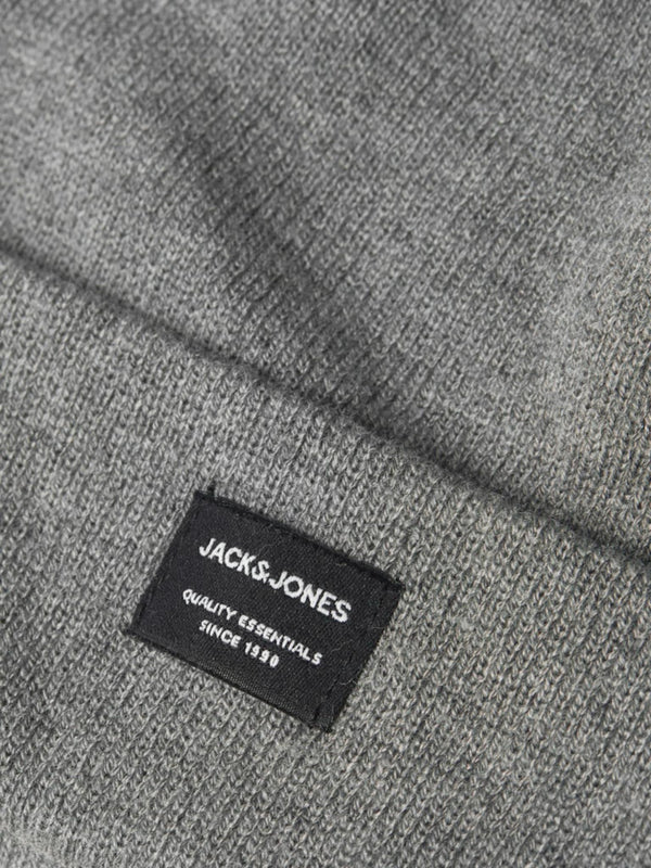 Jack & Jones JACDNA Recycled Knit Beanie – Unisex Winter Hat - Borderland Muff