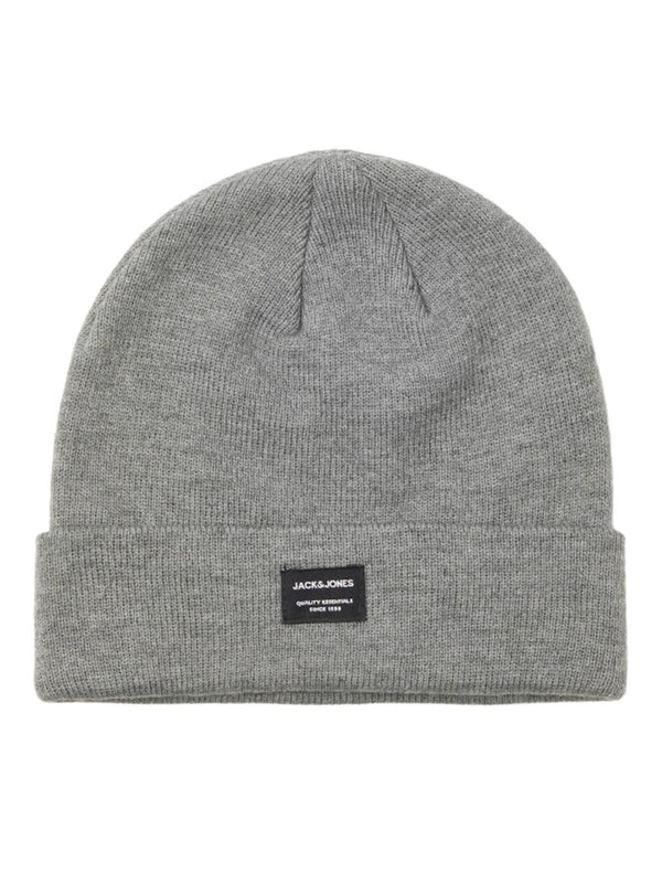 Jack & Jones JACDNA Recycled Knit Beanie – Unisex Winter Hat - Borderland Muff