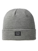 Jack & Jones JACDNA Recycled Knit Beanie – Unisex Winter Hat - Borderland Muff