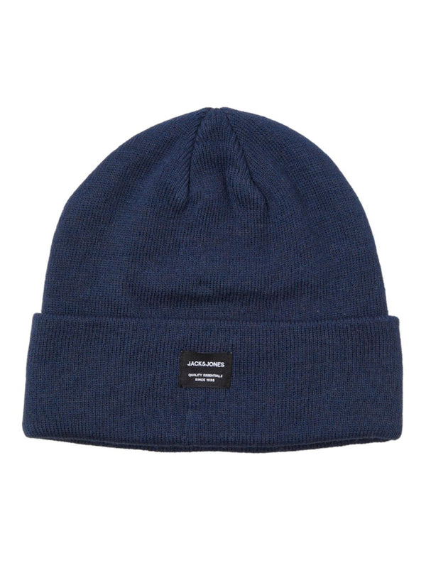 Jack & Jones JACDNA Recycled Knit Beanie – Unisex Winter Hat - Borderland Muff
