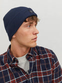 Jack & Jones JACDNA Recycled Knit Beanie – Unisex Winter Hat - Borderland Muff