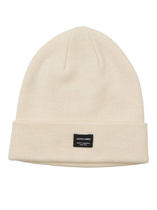 Jack & Jones JACDNA Recycled Knit Beanie – Unisex Winter Hat - Borderland Muff