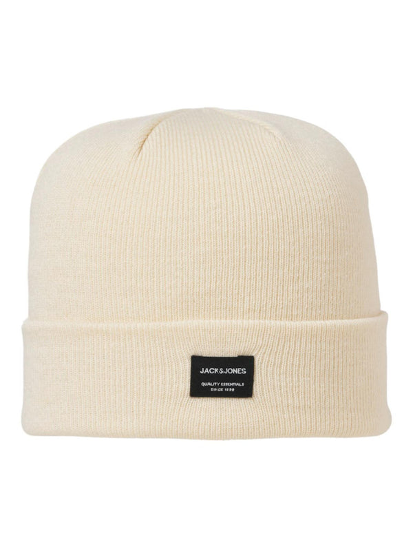 Jack & Jones JACDNA Recycled Knit Beanie – Unisex Winter Hat - Borderland Muff