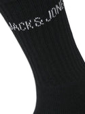 Jack & Jones JACREGEN Tennis Socks 9 Pack in black and white men's comfortable sports socks made with recycled cotton