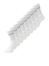 Jack & Jones JACREGEN Tennis Socks 9 Pack in black and white men's comfortable sports socks made with recycled cotton