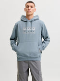 Jack & Jones JCO Fusion Box Sweat Hoodie – Organic Cotton Relaxed Fit Men's Hoodie