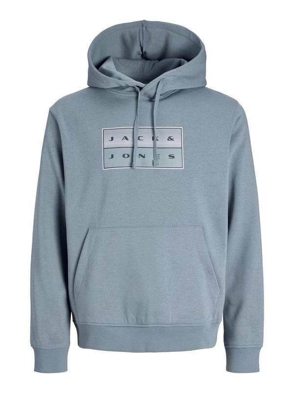 Jack & Jones JCO Fusion Box Sweat Hoodie – Organic Cotton Relaxed Fit Men's Hoodie