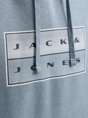 Jack & Jones JCO Fusion Box Sweat Hoodie – Organic Cotton Relaxed Fit Men's Hoodie