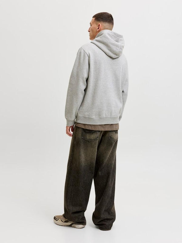 Jack & Jones JCO Fusion Box Sweat Hoodie – Organic Cotton Relaxed Fit Men's Hoodie
