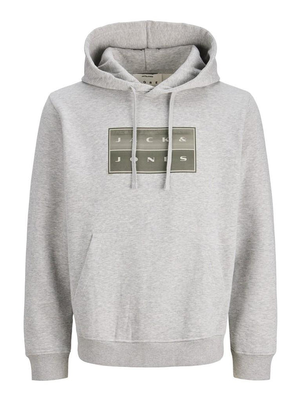 Jack & Jones JCO Fusion Box Sweat Hoodie – Organic Cotton Relaxed Fit Men's Hoodie