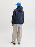 Jack & Jones JCO Fusion Box Sweat Hoodie – Organic Cotton Relaxed Fit Men's Hoodie