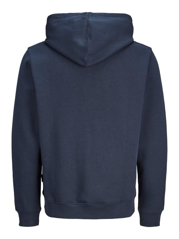 Jack & Jones JCO Fusion Box Sweat Hoodie – Organic Cotton Relaxed Fit Men's Hoodie