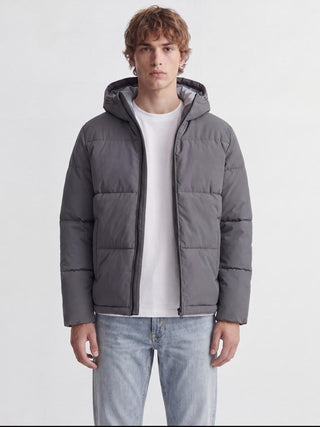 Buy asphalt Jack &amp; Jones JJGALAXY Puffer Jacket | Men's Winter Jacket Ireland