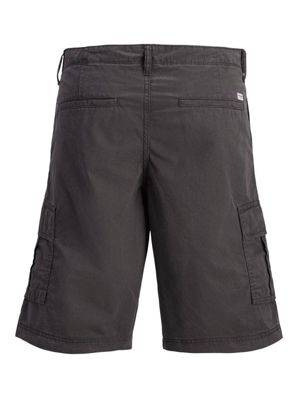 Jack & Jones JPSTCOLE Matty Cargo Shorts Asphalt relaxed fit men’s cotton cargo shorts