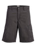 Jack & Jones JPSTCOLE Matty Cargo Shorts Asphalt relaxed fit men’s cotton cargo shorts