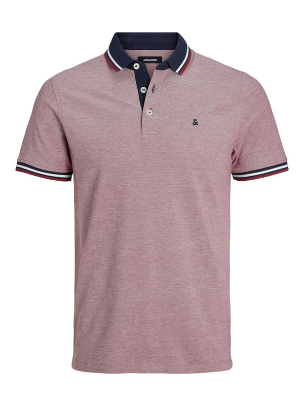 Jack and Jones Paulos slim fit organic cotton polo shirt available in multiple colours