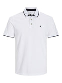 Jack and Jones Paulos slim fit organic cotton polo shirt available in multiple colours
